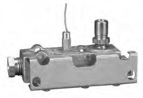 thermostat body Bolt & gasket #7685 Used on 30" models only Bolt & gasket #316048200