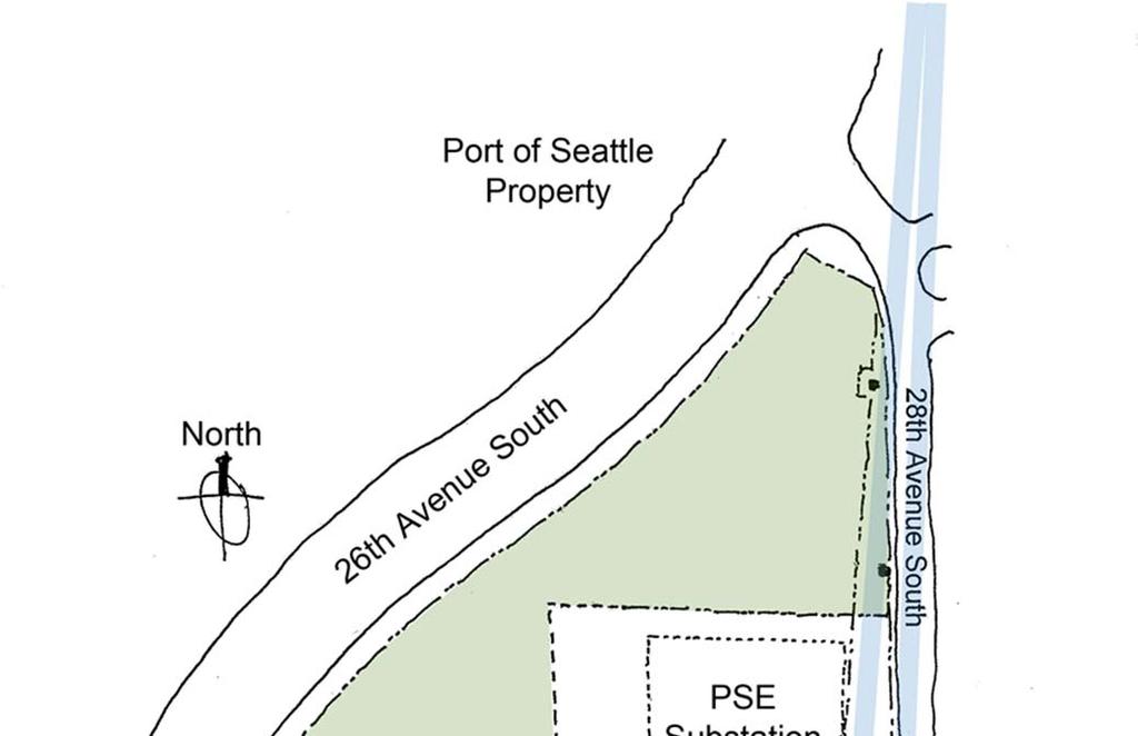 Parking and Future Development Oddly shaped site: difficult to use efficiently SeaTac zoning code