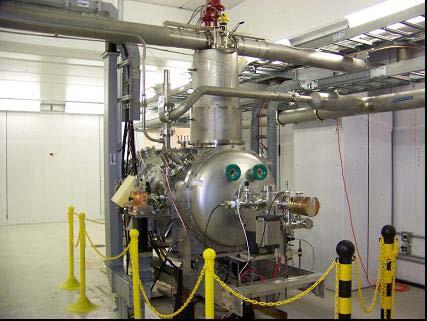 FIGURE 2. The Capture Cavity II 9-Cell SRF Cryomodule at New Muon Lab.