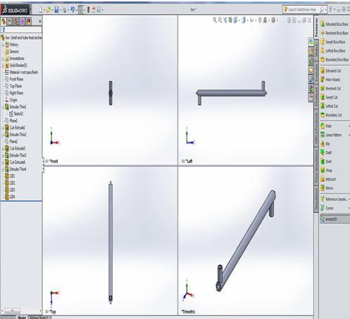 2k for shell inlet by selecting inner face lid as boundary condition as shown : Introduction : SolidWorks Flow