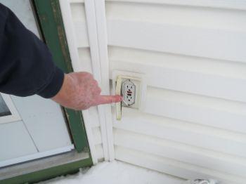 11. Exterior Electrical Systems The exterior electrical wall outlets are GFCI type with the reset at the outlet. GROUND-FAULT CIRCUIT INTERRUPTER OUTLET or BREAKER: A G.F.C.I. is specifically designed to protect people against electric shock from an electrical system.