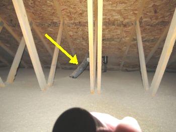 No electrical attic wiring or