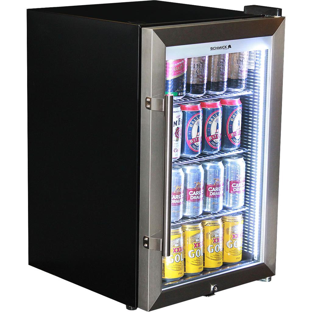 HUS-SC70-SS $539.00 Freight $126.50 Tropical Rated Glass Door Bar Fridge made especially for outdoor tropical alfresco areas in Australia.