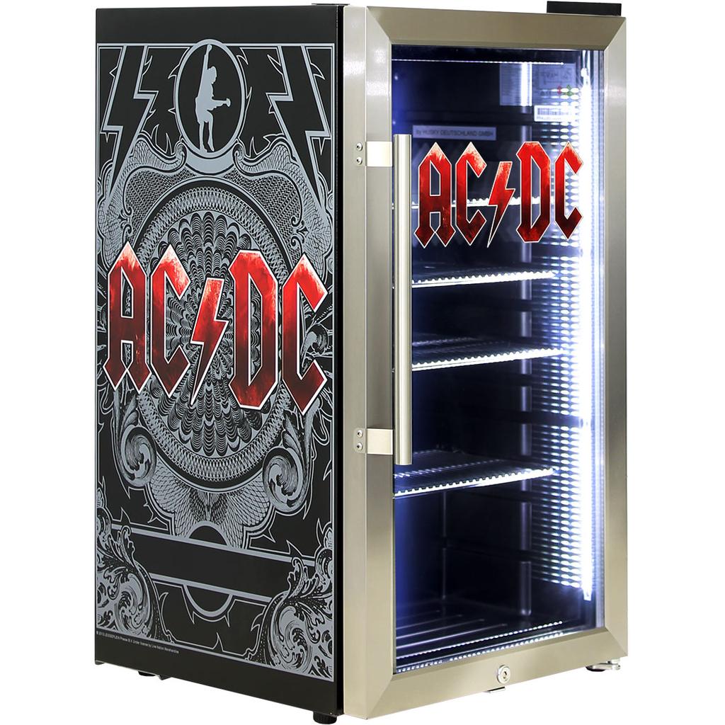 HUS-SC88-SS-ACDC $649.00 Freight $126.50 AC/DC Branded Tropical Rated Glass Door Bar Fridge made especially for outdoor alfresco areas in Australia.