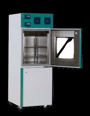 REFRIGERATOR-FREEZERS from 180/100 to 700/700 lt. AF - FC models structure External structure in hot-dip galvanised steel, anti-corrosion treated and white PVC film coated.