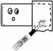 5. CONSIDERATIONS FOR REMOTE CONTROL 5-1 HOW TO INSERT BATTERIES : (a) Remove the cover of battery compartment at the back of the remote control by pressing the tab toward outside, in the direction