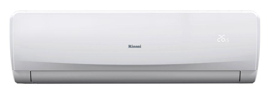 Features to fit your lifestyle Design The design of the indoor unit sets the Rinnai G Series apart. A sleek, compact, modern profile, across the range, allows seamless integration into any home.