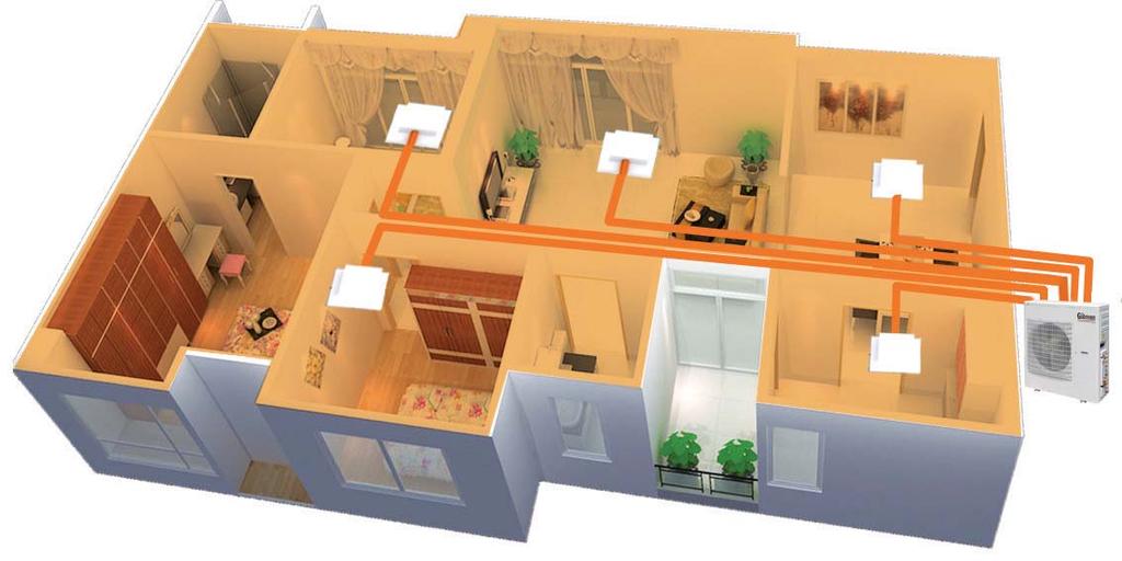 True Zoning Throughout Your Home Multi-zone mini-splits allow each space in the home to be individually controlled, potentially saving hundreds of dollars on energy bills.