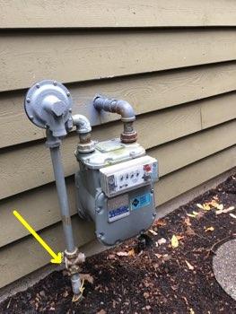 10. Exterior Faucet Condition Main Gas Shutoff Exterior faucets were in operable