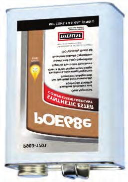 Oils Polyol Ester Refrigeration Oil (POE) Excellent lubricating properties over a wide temperature range OEM approved Specially formulated for use with HFC refrigerants Also compatible with CFC HCFC
