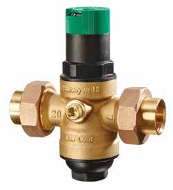 DS06 Series DialSet Pressure Regulating Valve Control water pressure without a guage. Built-in adjustment dial eliminates the need for a gauge when adjusting the static pressure setting.