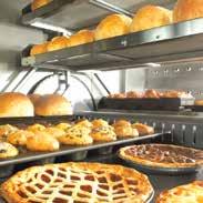 revolution series BAKERY Features Pizza Features 4 or 8 shelves Perforated Steel Stone Horizontal ventilation Self-generating steam system 90