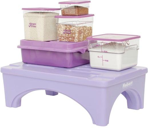 00 12 Gallon Food Box Durable polypropylene resists stains and odors. Withstands temperatures from -40 to 160 F.