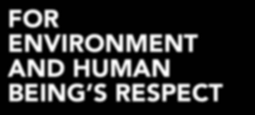 HUMAN BEING S RESPECT SERIE ECO-WASH logo