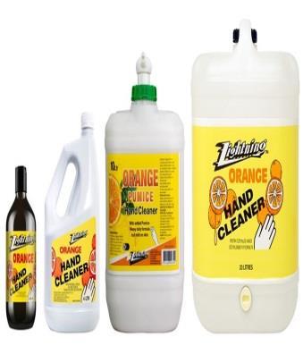 Highly effective on grease, oil, heavy grime, paint and printers ink etc.