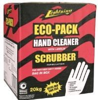 SCRUBBER HAND CLEANER An extra heavy duty, hard working hand