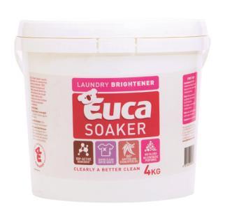 LAUNDRY PRODUCTS EUCA SOAKER LAUNDRY BRIGHTENER A high quality laundry soaker powder suitable for all fabrics, colours and stains. Can be used as a prewash, overnight soaker or added to your wash.
