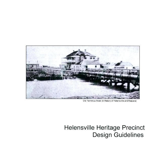 HELENSVILLE TOWN CENTRE HERITAGE POLICY AREA DESIGN GUIDELINES APPENDIX 9G