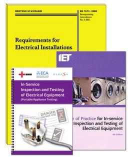 ELECTRICAL portable appliance testing (pat) Level 3 Certificate for the Code of Practice for In-Service Inspection and Testing of Electrical Equipment There are no formal entry requirements, however