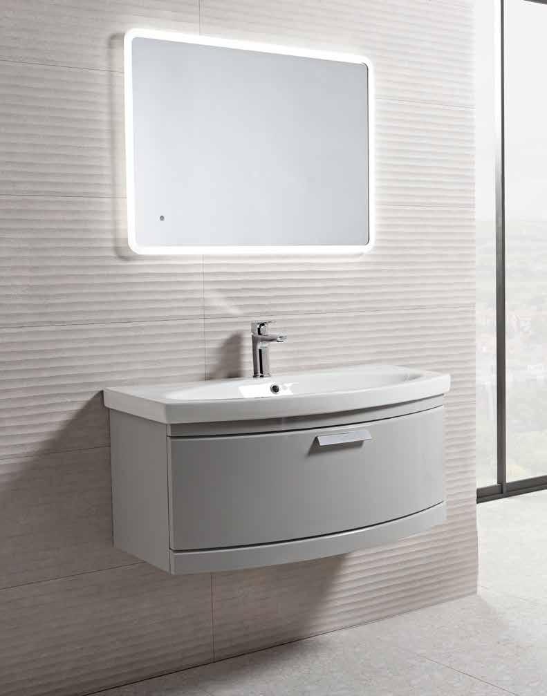 30 The Tempo Collection Tempo is defined by the shapely curve of its drawer or doors and its generous