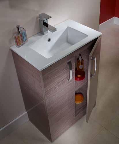 FEATURES s Swift features a 600mm freestanding or wall mounted unit.