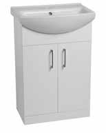 00 FEATURES s New Opal basin units are available in three different sizes to suit any bathroom or en-suite.