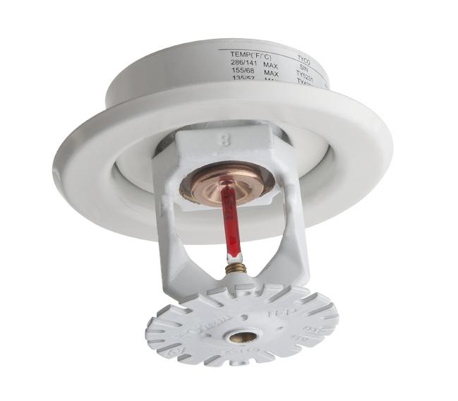 sprinklers designed for use in light or ordinary hazard occupancies.