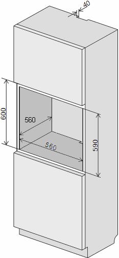 Cut-out dimensions Mounting Screw