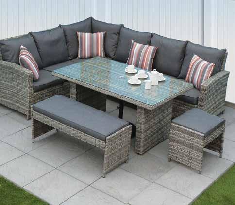 Style and durability at the heart of their designs. The Malmo is perfect for indoors or out.