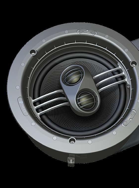 ICS Redefines Loudspeaker Engineering Total Control of the Sound The integrated Rear Wave Control Enclosure improves bass response while ensuring consistent and predictable