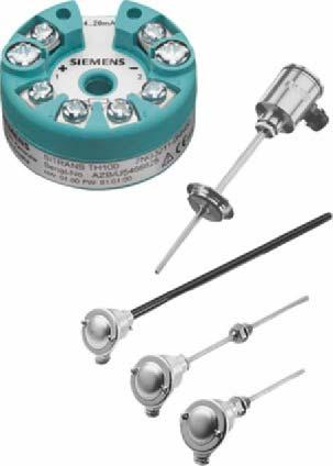 /2 Transmitters for mounting in sensor head /6 SITRANS TH100 two-wire system (Pt100) /10 SITRANS TH200 two-wire system universal /17 SITRANS TH00 two-wire system /24 SITRANS TH400 fieldbus