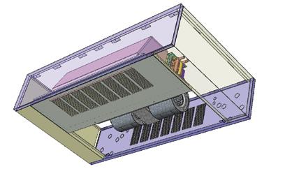 Physical Data Figure 17: Dimensions Cabinet Fan Coil, Bottom Discharge Rear Return Top View Control Box 28.0 35.0 (4) ¾" Mounting Holes REFERENCE POINT C.XX 2.375 D 4.5 A Coil connections are 5/8" O.