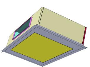 Physical Data Figure 19: Dimensions Recessed Cabinet Fan Coil with Ceiling Plate 25.0 29.5 4.