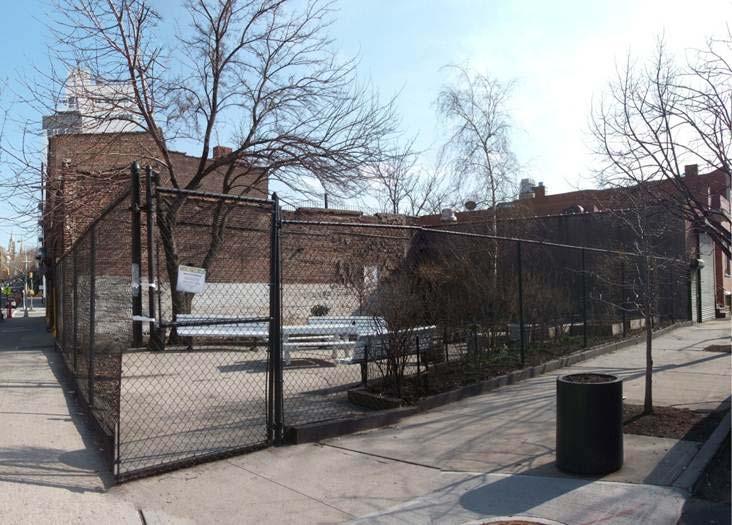 Public Property Retrofits: o School yards, playgrounds, public housing, parkland, parking lots Before: Gil Hodges Community Garden, Brooklyn 3.