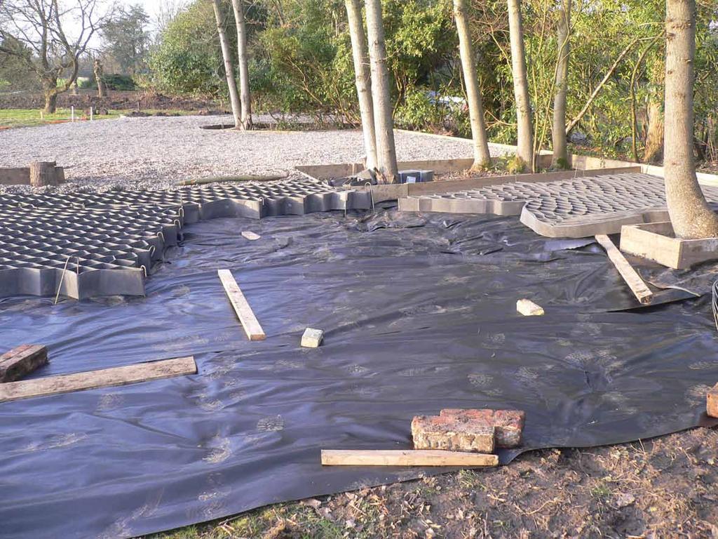 20 Terram GEOCELL tree-root protection is a cellularconfinement system fabricated from a permeable geotextile and is designed as an acceptable solution for tree-root protection where a road, access
