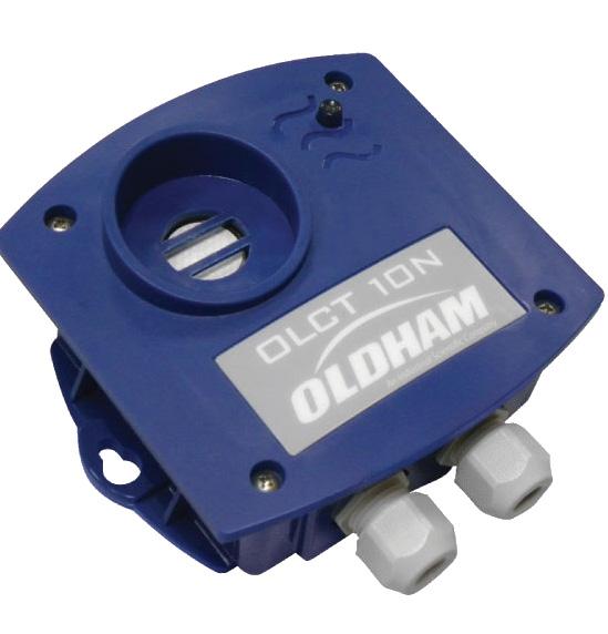hospitals). Two OLC 10s can be connected to one detection channel to monitor the same area, without an additional junction box or extra wiring.