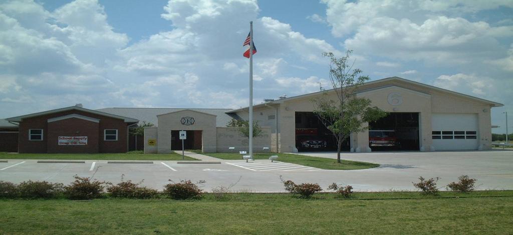 THE NEW FIRE STATION 6 OPENED IN SEPTEMBER 2005. THIS STATION HAS AN ENGINE, AN AMBULANCE, A RESERVE TRUCK AND A RESCUE VEHICLE USED BY THE TECHNICAL RESCUE TEAM THAT IS BASED OUT OF THIS STATION.