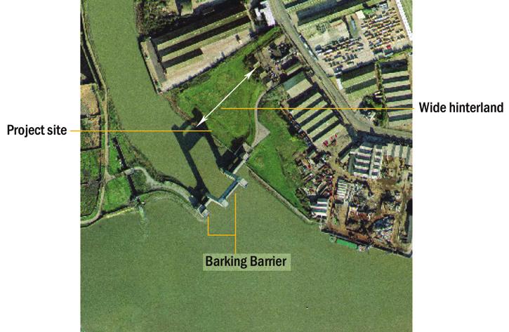 Case Study 2: Barking Creek at Barking Barrier (completed March 2006) Grid Reference: TQ 455 818 The site Scheme to create an ecologically rich, attractive new intertidal embayment and educational