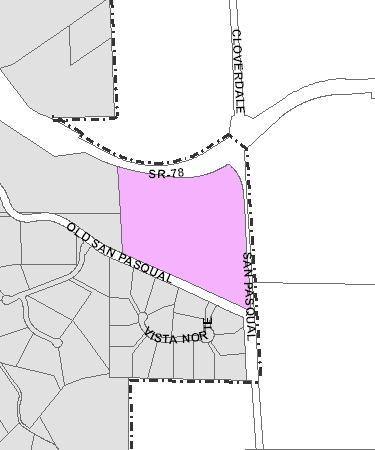 1. Highway 78 / Cloverdale Road Location: Southwestern corner of Cloverdale Road and Highway 78 Size: Approximately 15 acres (Figure II-7, Area #1).