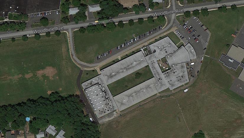 Woodbridge Township Impervious Cover Assessment Avenel Middle School, 85 Woodbine Avenue A B PROJECT LOCATION: SITE PLAN: 1 1 1 B 1