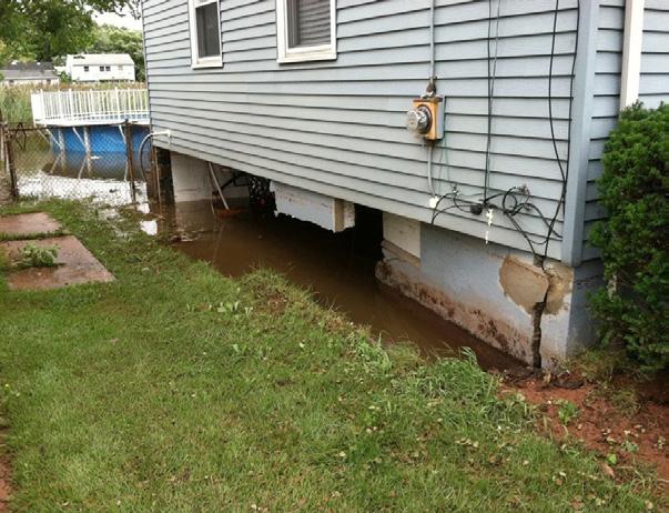 Kooy installed five flood vents in the walls of his new home s foundation, and while Sandy s floodwaters did ruin some of the ductwork in his crawlspace, the house suffered no structural damage,