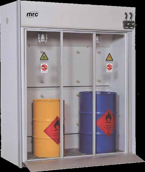 Explosion Proof Explosion-Proof Waste Chemical Storage Cabinets This cabinet is used