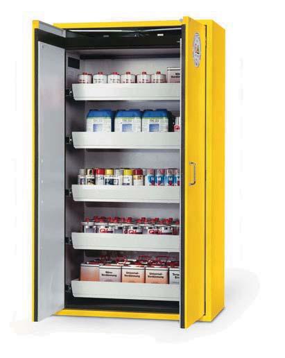 Safety Cabinets VBF.96.90+EU Approved storage of hazardous materials in workrooms.
