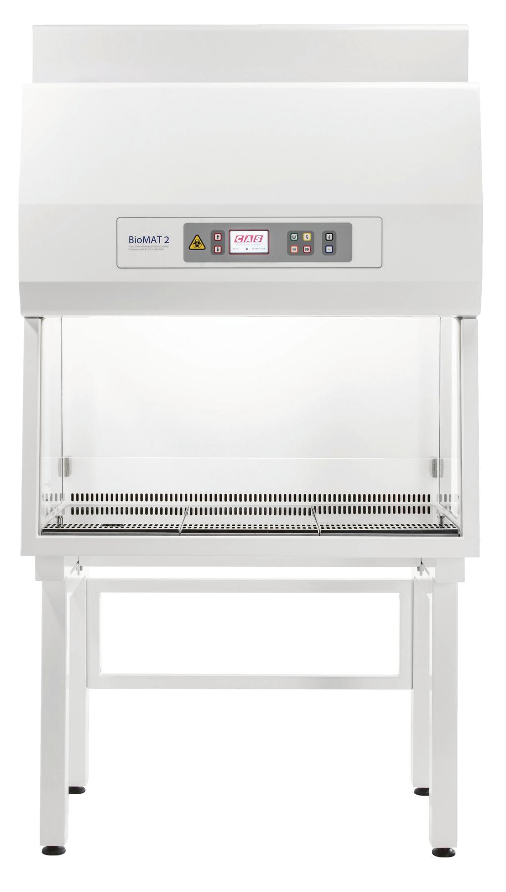 BioMAT 2 and BioMAT 2-S2 Class 2 Microbiological Safety Cabinets Significant upgrades make the new BioMAT 2 the most simple, safe, quiet and efficient model to date The 6th