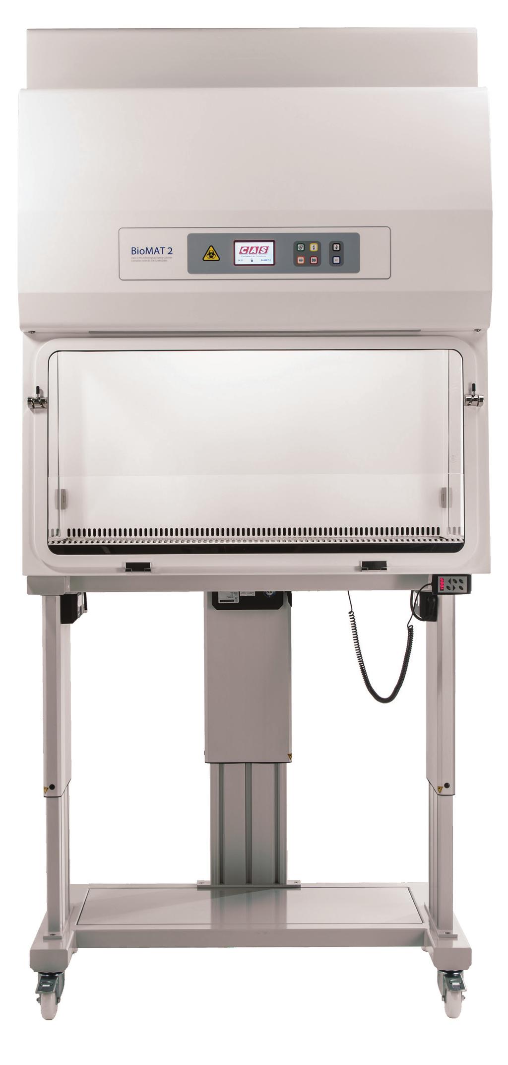 Features The BioMAT 2 range of Class 2 Microbiological Safety Cabinets provide a flexible design platform allowing users to select a cabinet to meet their exact laboratory requirement.