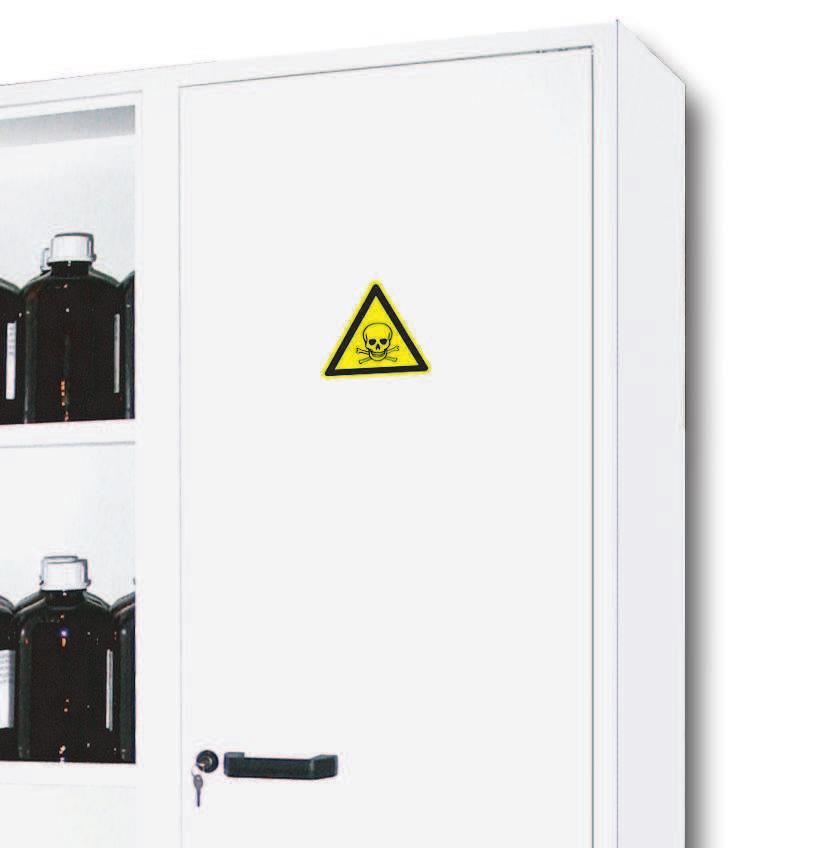 For safety reasons, do not store different product families together in the same compartment.