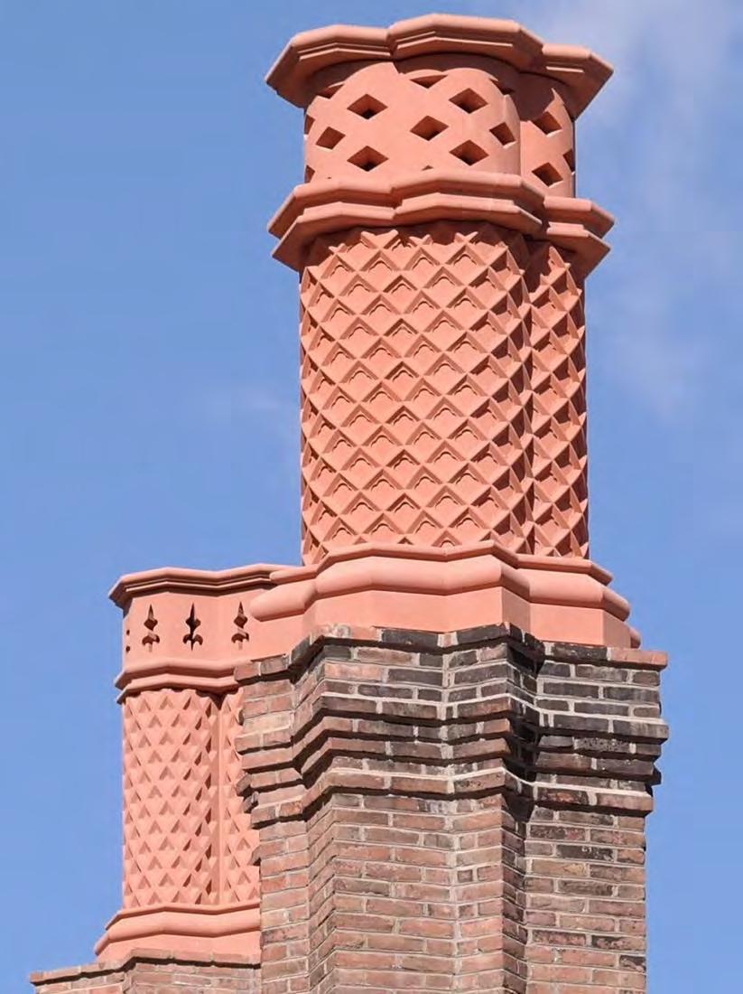 decorative chimney extension,