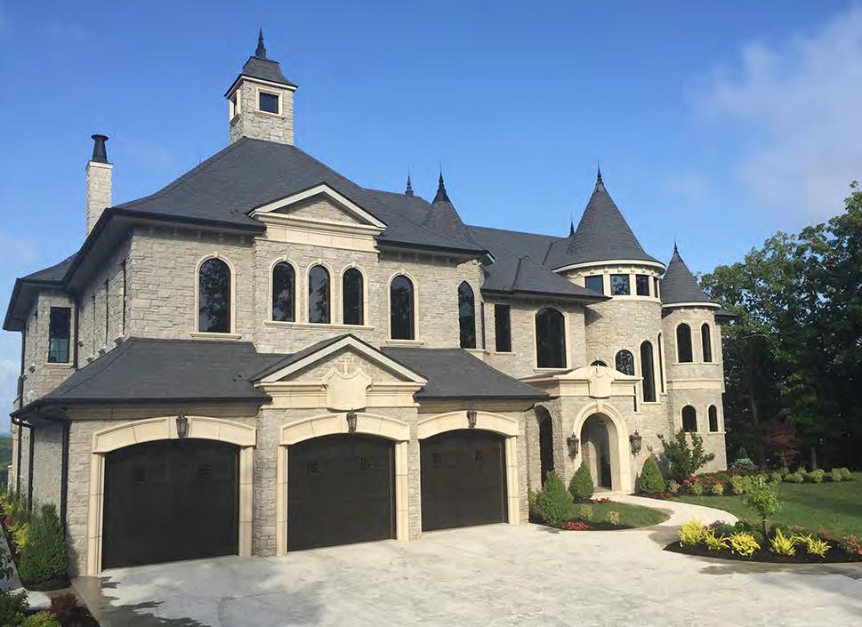 Private Residence in the Ozarks Residential Excellence What is the role of Cast Stone?