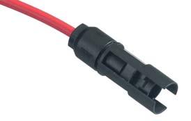 0 5-1394462-5 5-1394462-6 6-1394461-5 6-1394461-6 100 Male Cable Coupler Not Keyed, only for Junction Box Serial Interconnection Wire Size (mm 2 ) Male Cable Coupler Package