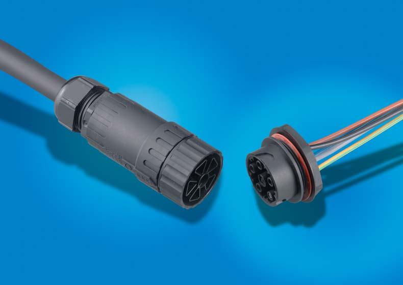 AC Inverter Connector Product Facts Current Rating: 30 A Voltage Rating: 400 V Protection